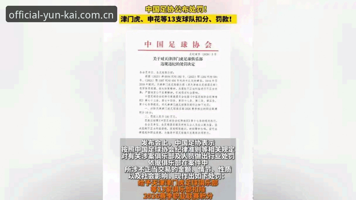 中国足协第三批禁足名单深度解读教程：如何通过云开体育平台追踪赛事公平性